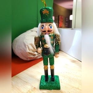 Irish Nutcracker holiday ornament